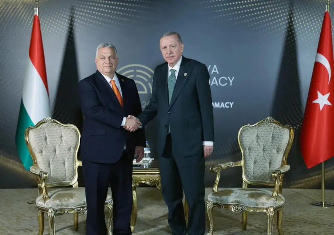 Cumhurbaşkanı Erdoğan Macaristan Başbakanı Orban’ı kabul etti