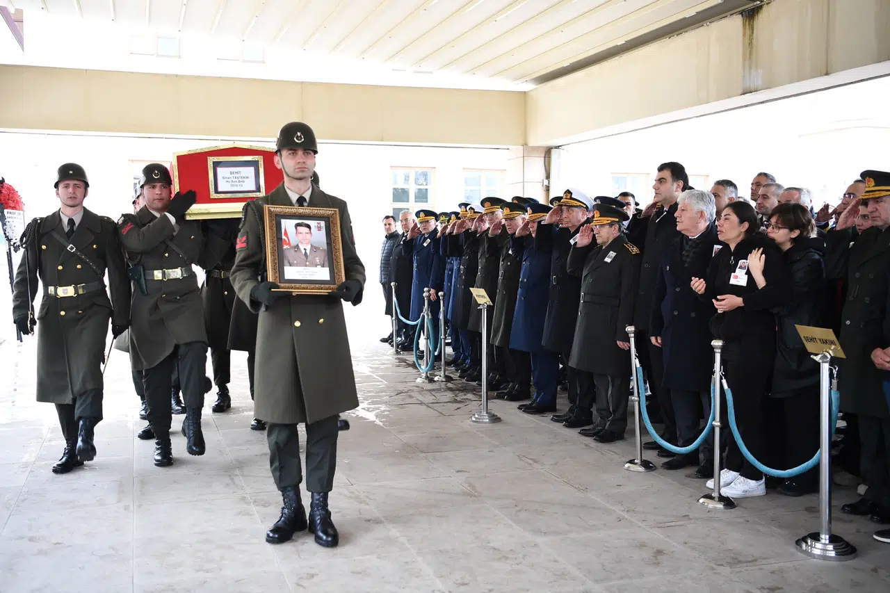 TSK'dan Şehit Binbaşı Sinan Taştekin'e Son Görev