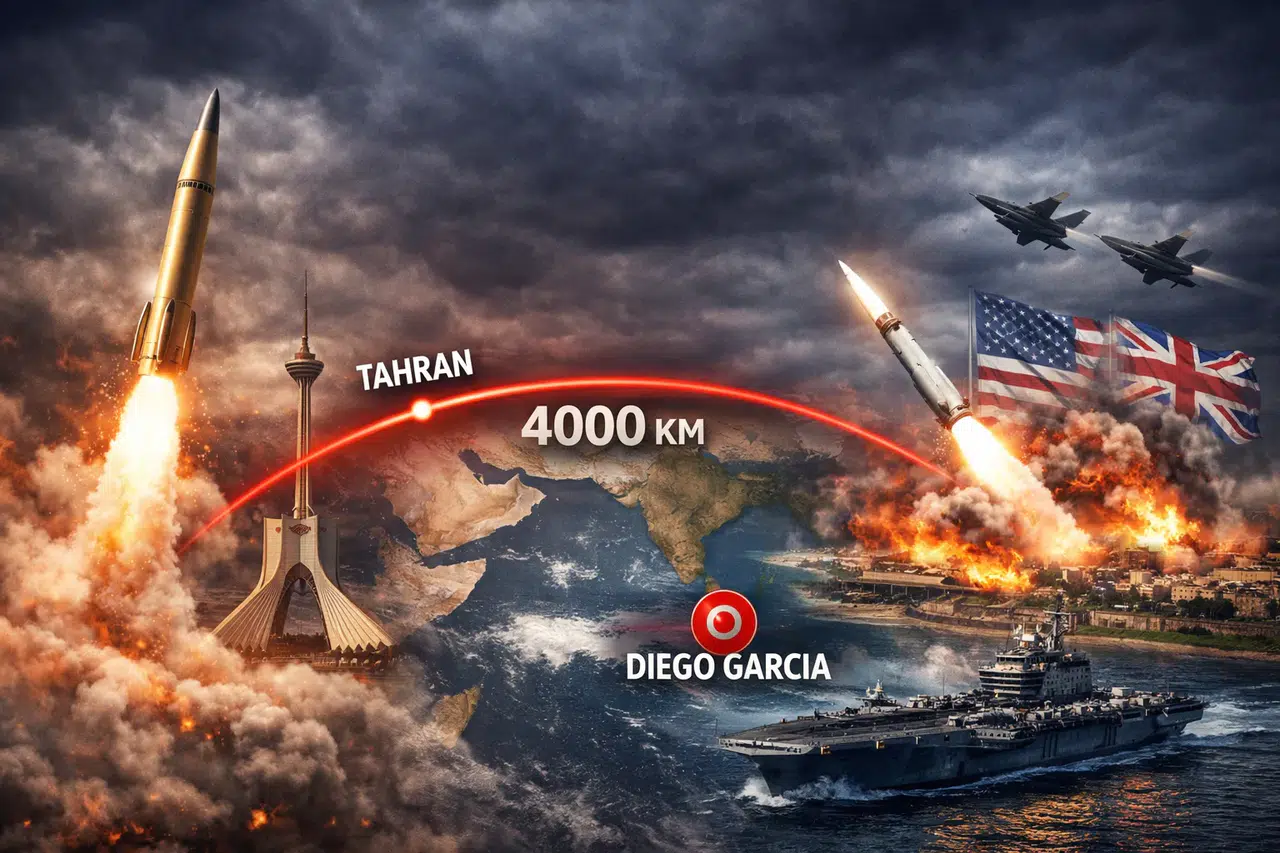 İran 4 Bin Km Menzilli Füze Mi Kullandı?