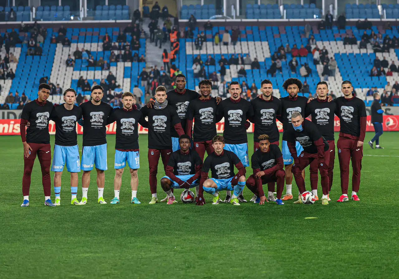 Trabzonspor takibi sürdürdü