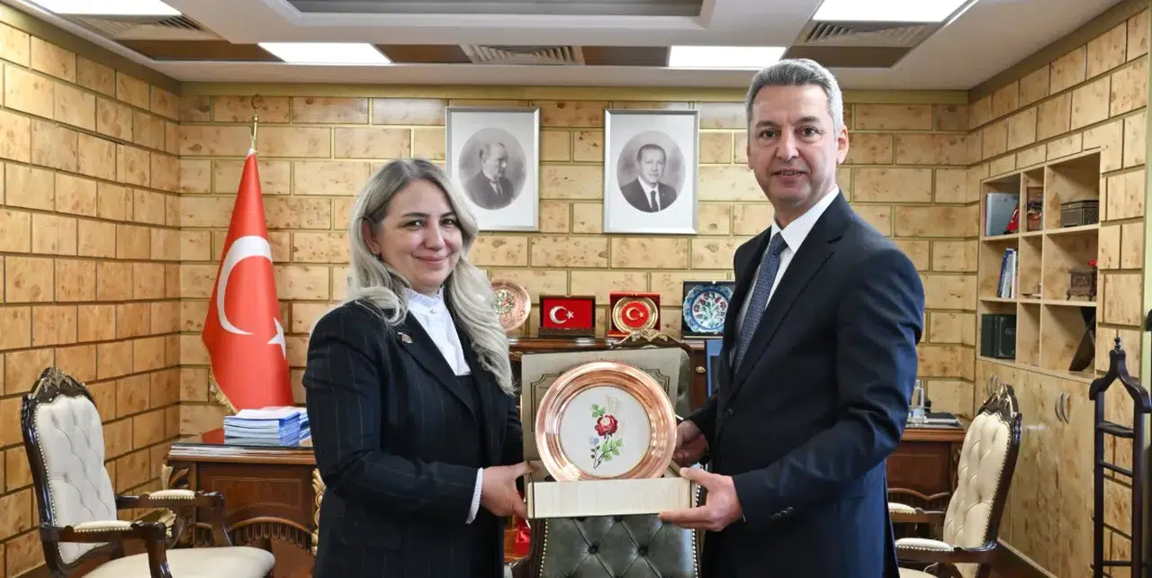 Eczacılar Odası’ndan KSÜ Rektörüne Ziyaret