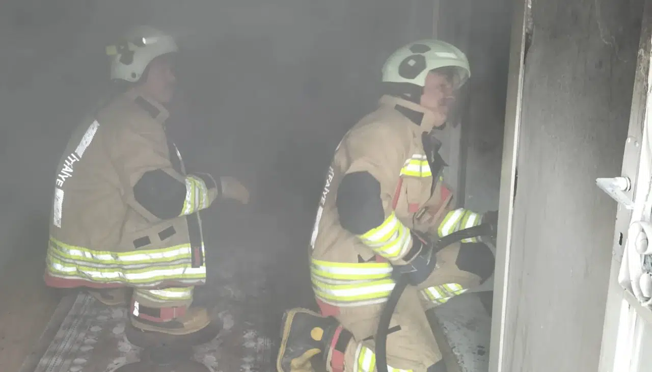 Dulkadiroğlu’nda Ev Yangını Paniği Büyümeden Söndürüldü