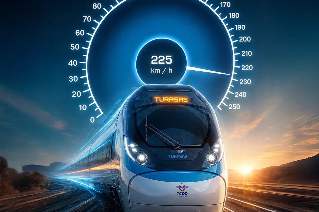Yerli Hızlı Tren, Test Sürüşünde 225 Km/s Hız Rekoru Kırdı!