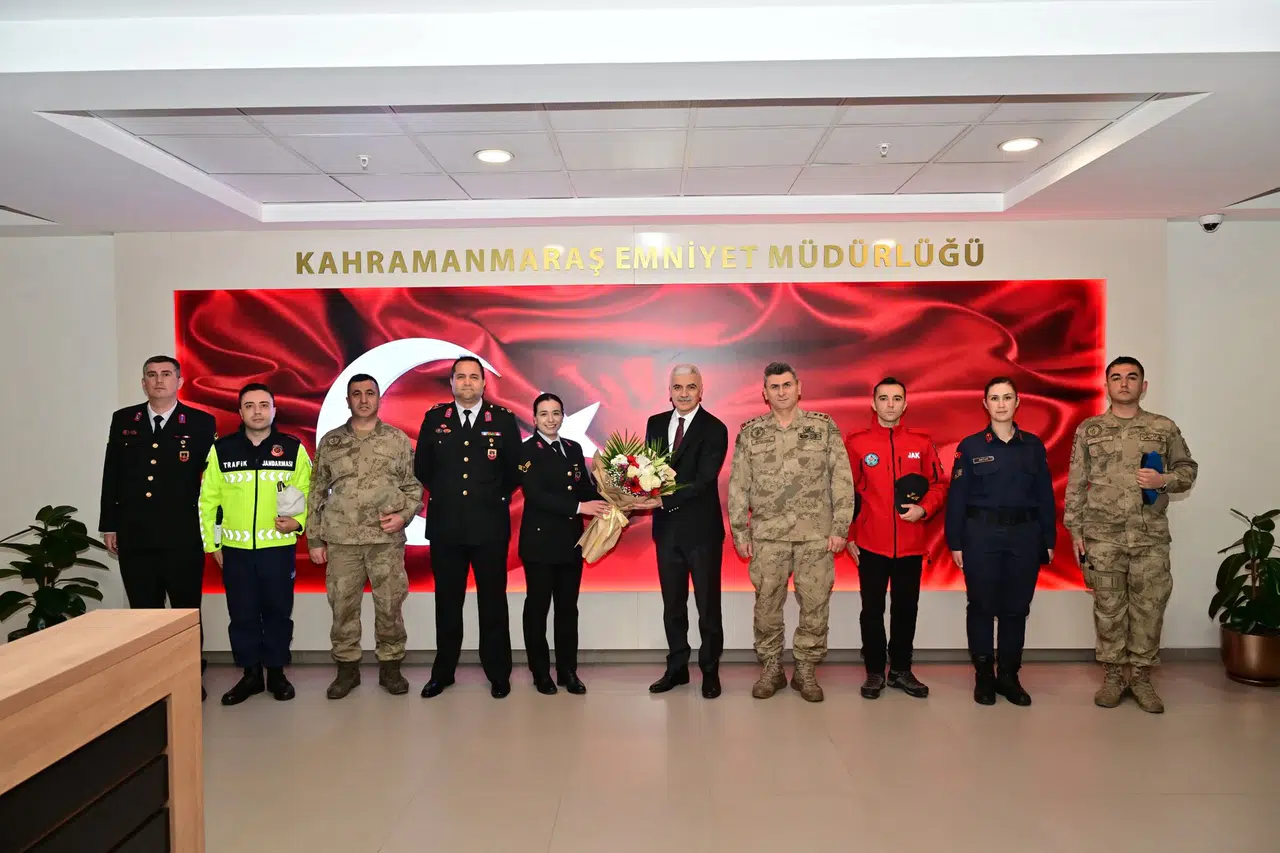 Jandarma’dan Polis Haftası’na Anlamlı Ziyaret