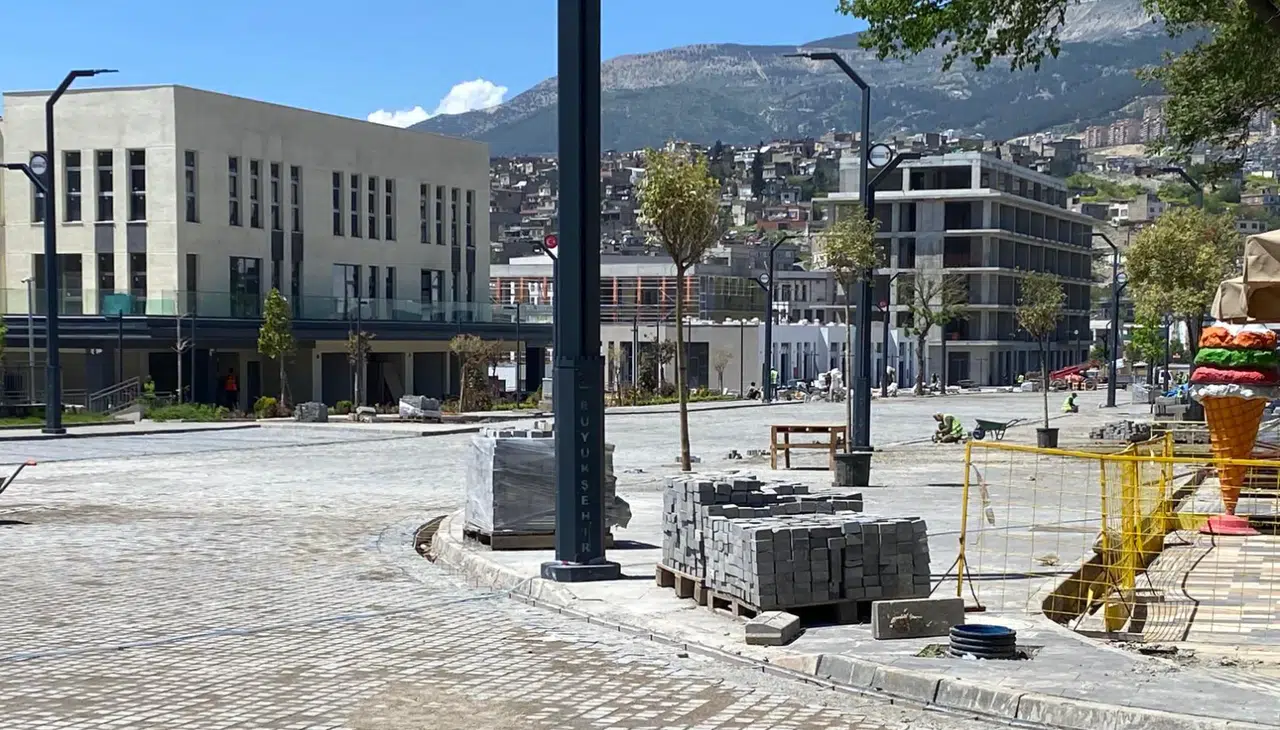 Çarşıda Çalışmalarda Sona Gelindi