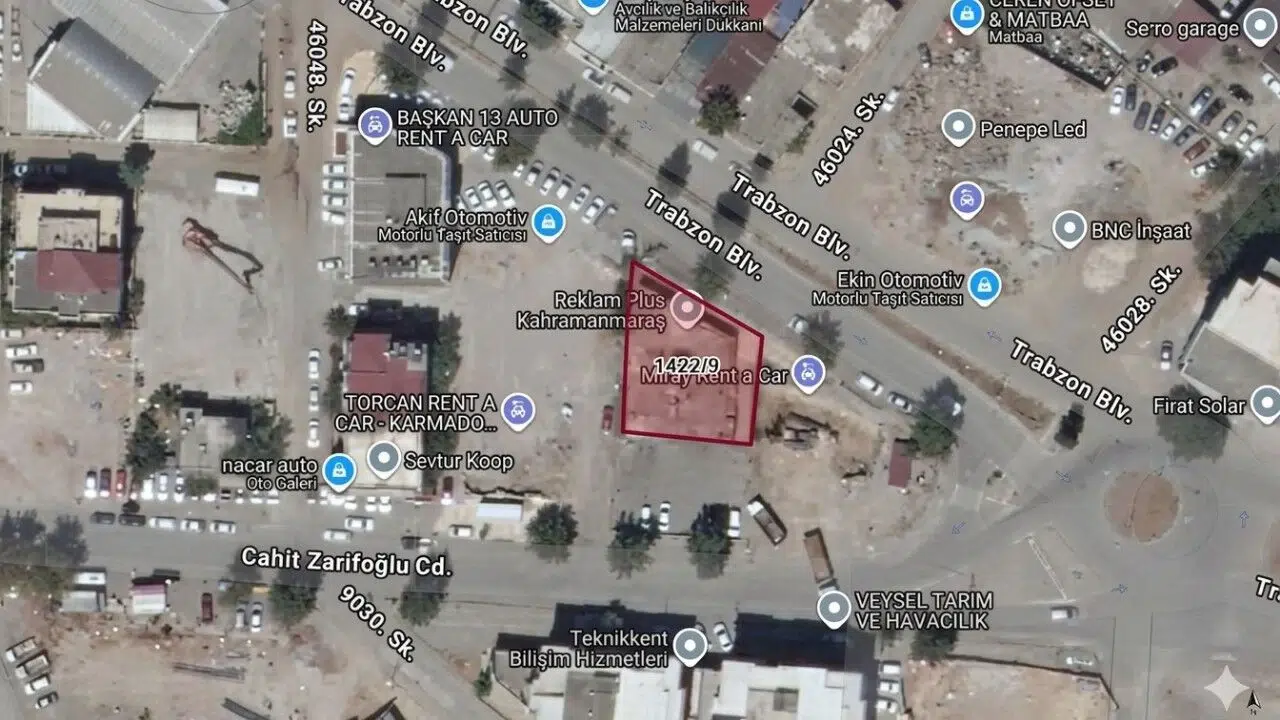 Kahramanmaraş'ta 32,6 milyon TL'ye iş yeri satışa sunuldu