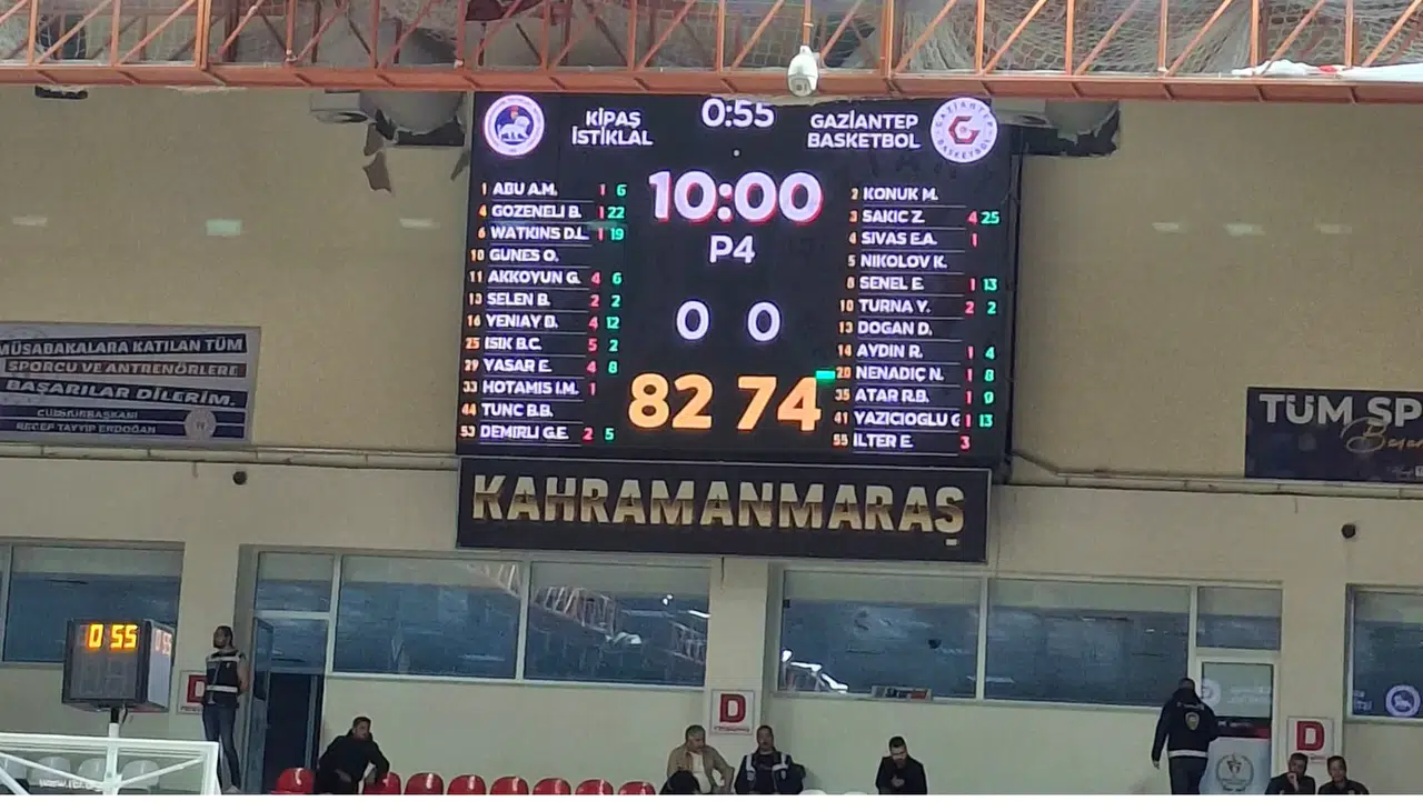 Kipaş İstiklal Spor Son Çeyrekte Farkı Açtı