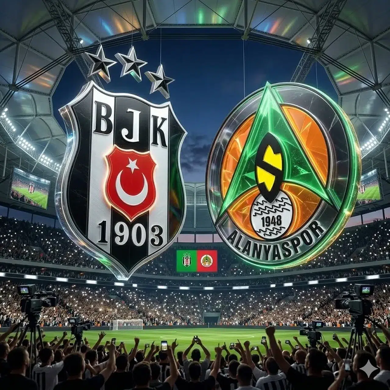 Beşiktaş - Alanyaspor Maçı İlk 11’leri Açıklandı