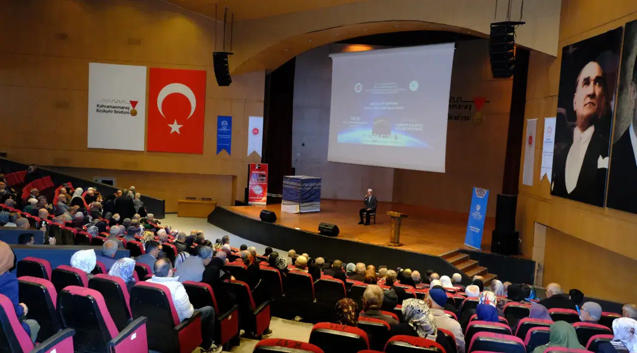 Kahramanmaraş’ta Hacı Adaylarına Özel Seminer