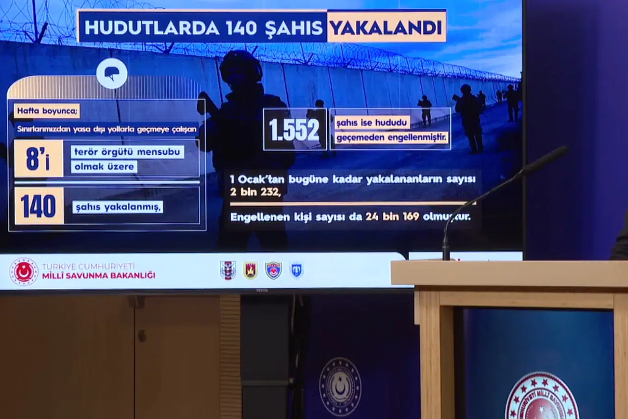 "Son Bir Haftada 140 Kaçak Geçiş Girişimi Önlendi: Hudut Güvenliği Sürekli Devam Ediyor"