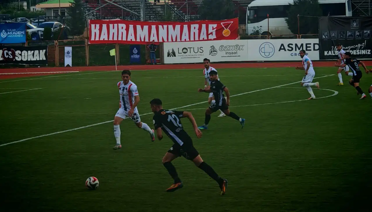 Kahramanmaraş'ta sessiz ilk yarı: 0-0