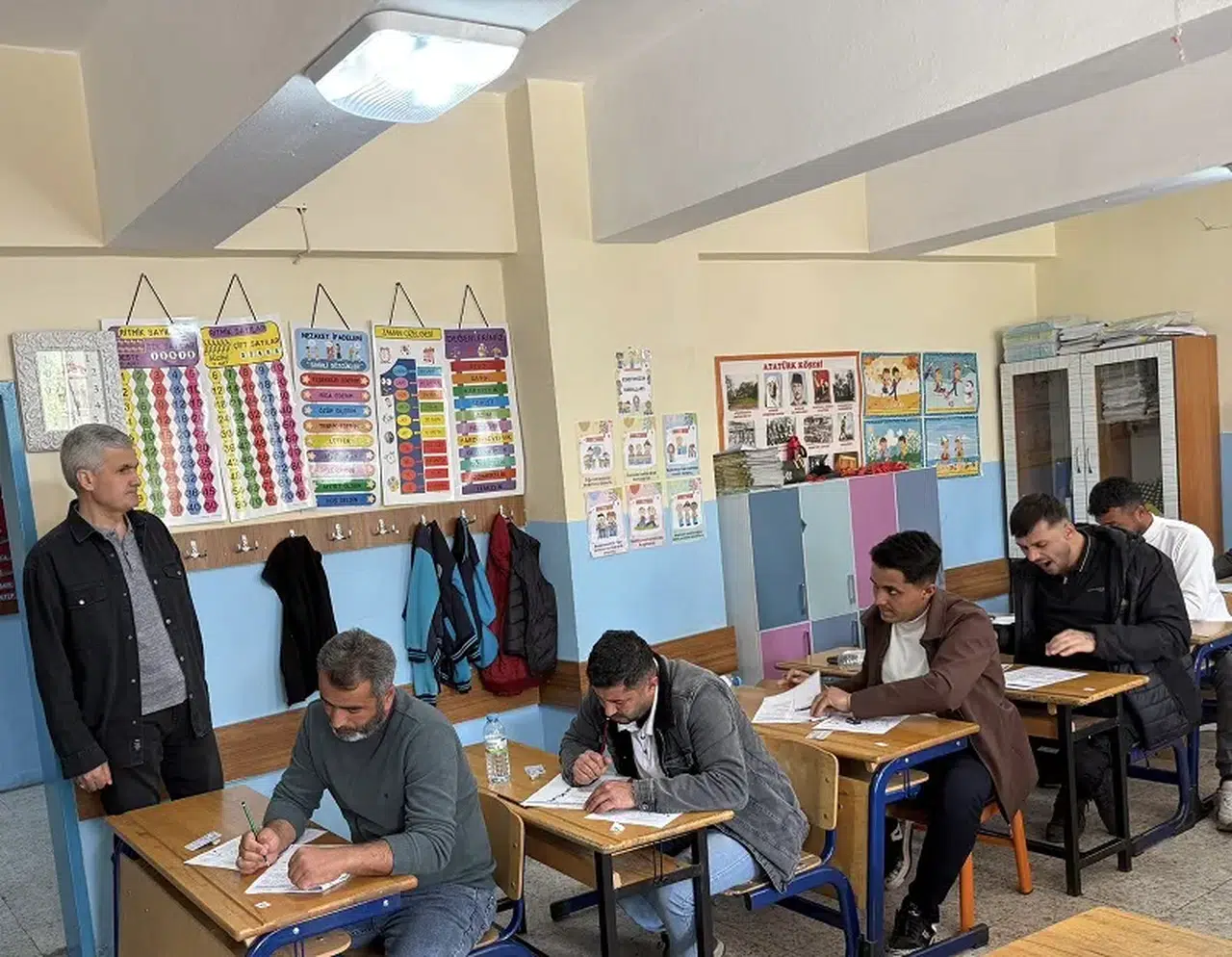 Milli Eğitim Müdürü Akpınar'dan SRC Sınavı Denetimi