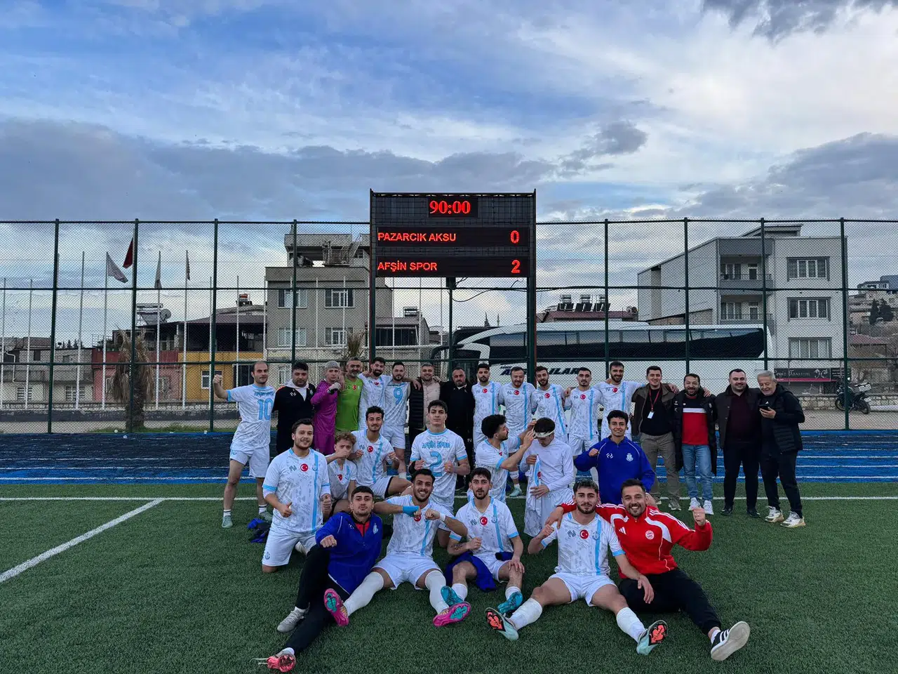 Afşinspor Play-Off’ta Pazarcık Aksuspor Maçını Kazanarak Avantaj Elde Etti