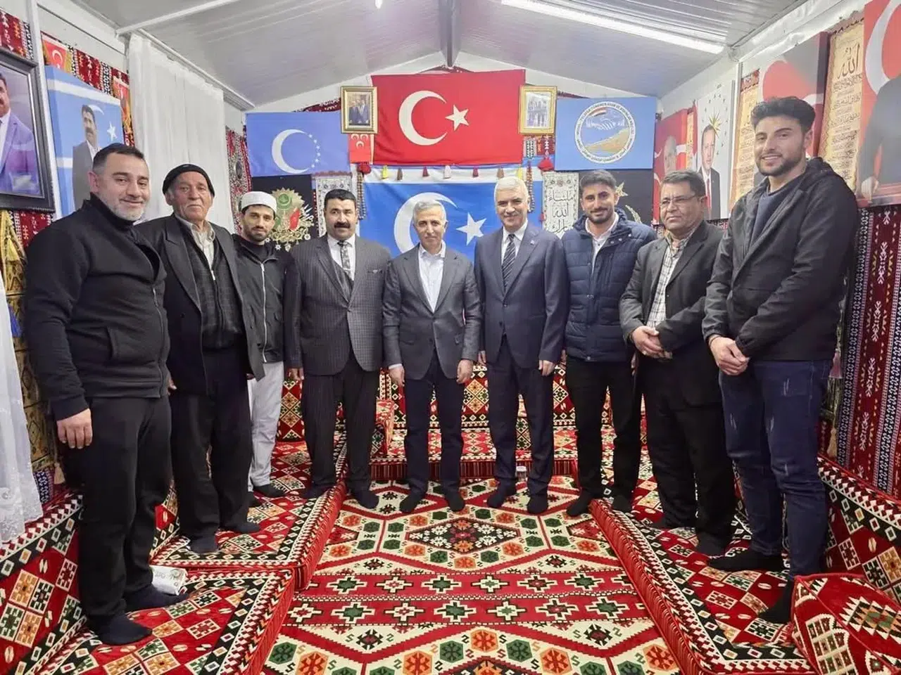 Vali Ünlüer’den Türkmen Derneğine Anlamlı Ziyaret