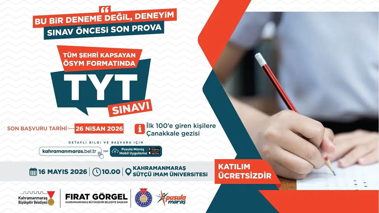 Büyükşehir'den Üniversiteye Hazırlanan Gençlere Ödüllü Deneme Sınavı Fırsatı!