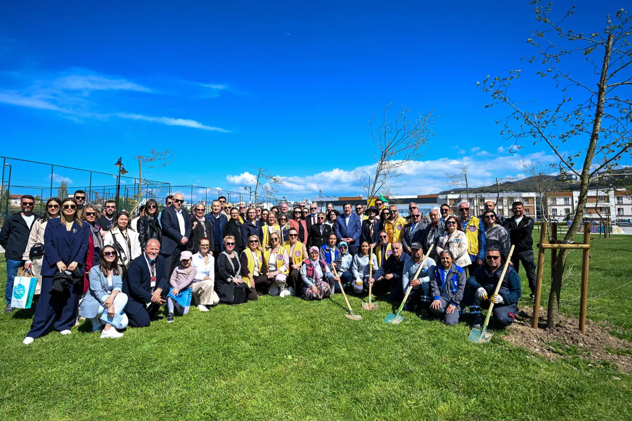 "Yetişkin Ağaçlar Toprakla Buluşarak Doğaya Can Verdi!"