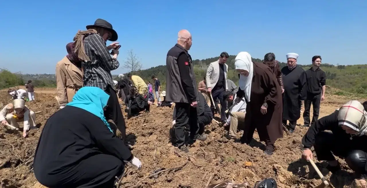 Kahramanmaraş Şehitleri İçin Hatıra Ormanı Kuruldu