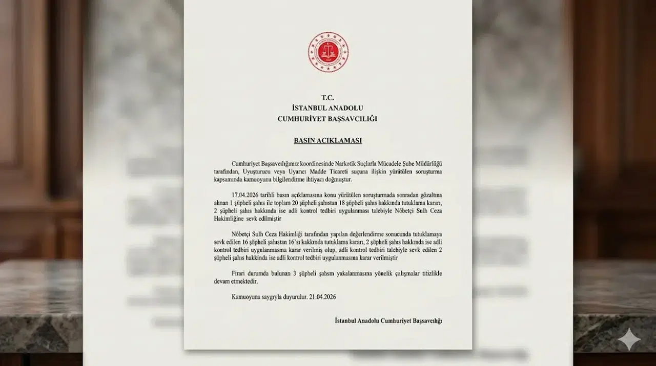 İstanbul’da Operasyon: 16 Kişi Tutuklandı