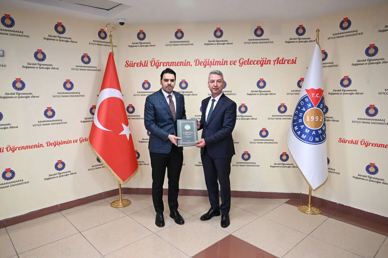 KSÜ, TİKA Başkanı Abdullah Eren’i Konuk Etti