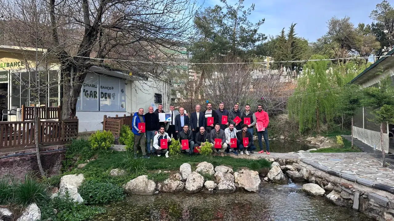 Kahramanmaraş'ta UEFA C Antrenörlük Kursu tamamlandı