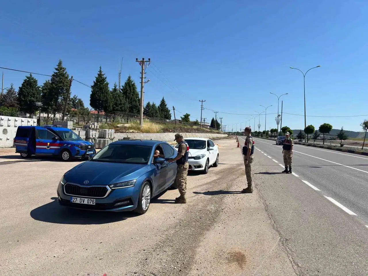 Jandarmadan Bayram Trafiğinde Drone Destekli Denetim