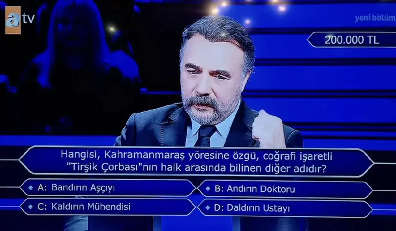 Milyoner’de Andırın Rüzgarı: Gündem Tirşik Çorbası