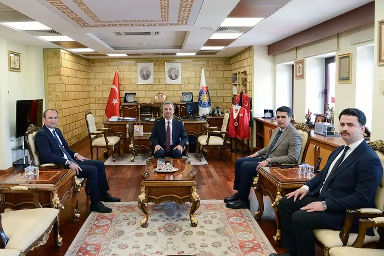 Kaymakamlardan Rektör Okumuş’a Bölgesel İş Birliği Ziyareti