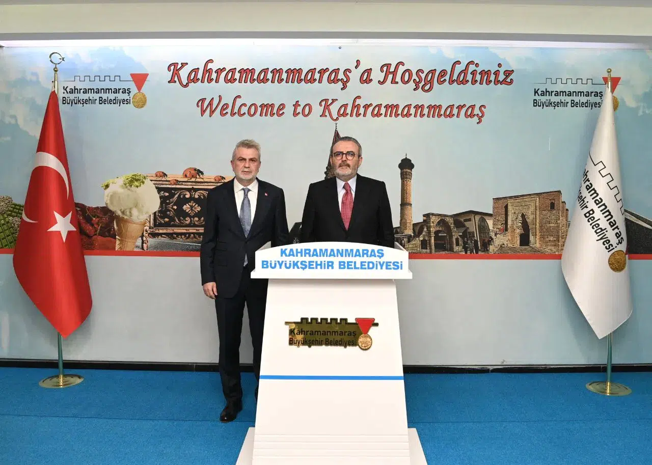 Başkan Görgel, AK Parti MKYK Üyesi Mahir Ünal'ı Ofisinde Karşıladı