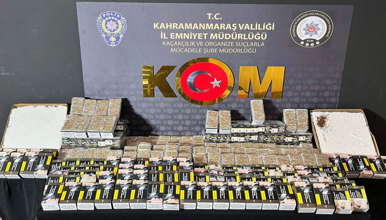 Elbistan’da Narkotik ve Kaçak Tütün Operasyonu