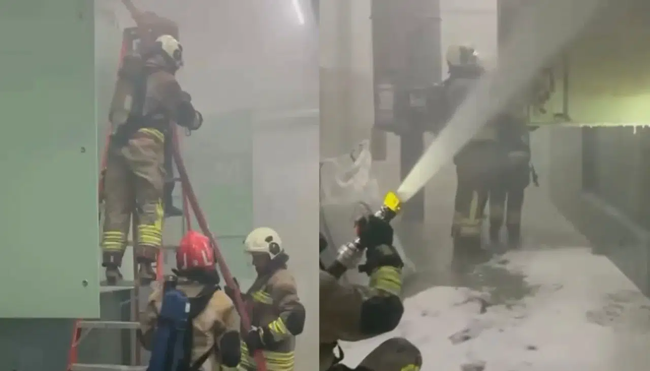 Karacasu Ferhuş’ta Fabrika Yangını Kontrol Altında