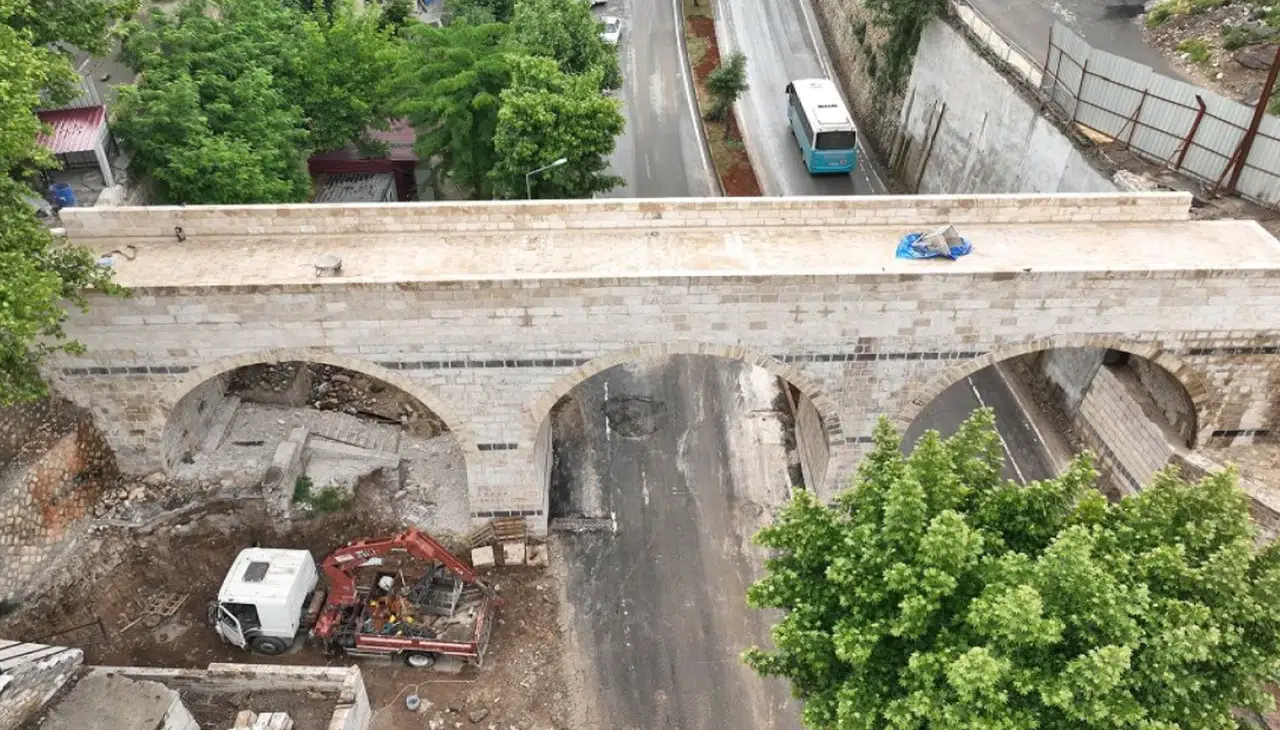 Kanlıdere Köprüsü Restorasyonunda Sona Gelindi