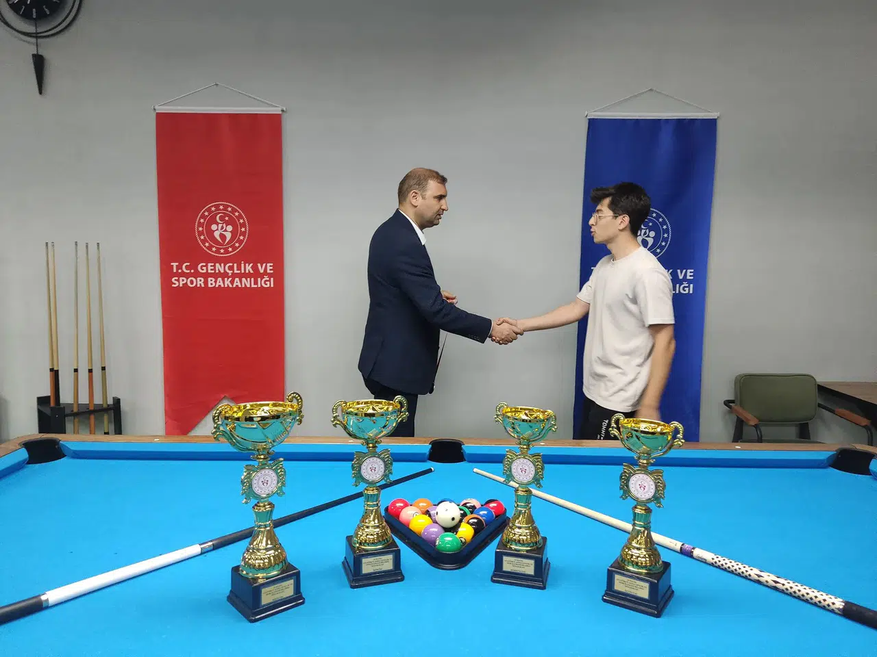 19 Mayıs Coşkusu Bilardo Müsabakaları İle Taçlandı