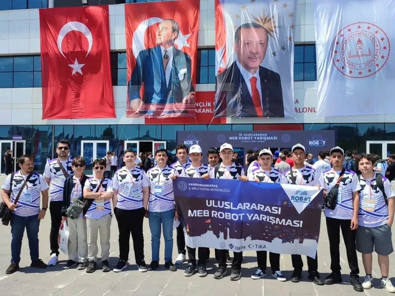 Kahramanmaraşlı Öğrencilerden Robot Zaferi