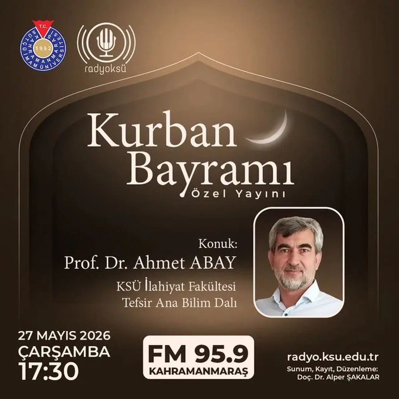 KSÜ’de Kurban Bayramı Özel Yayını