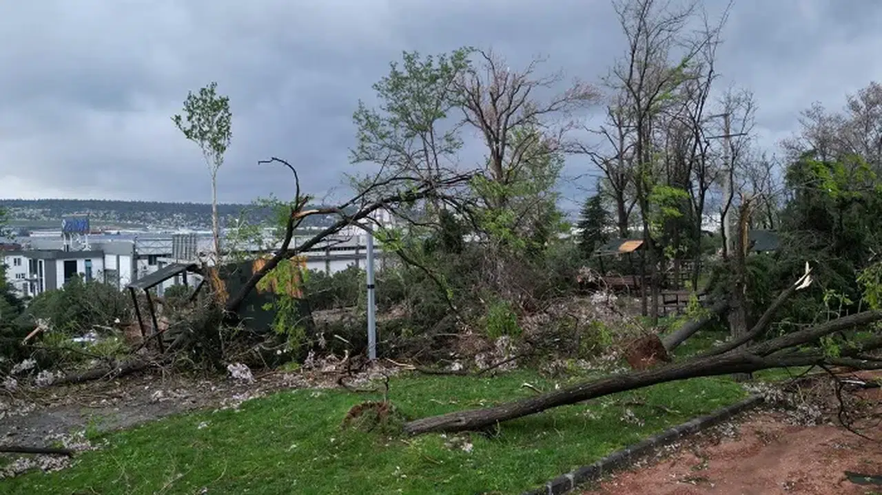 Gaziantep'te Alleben Deresi'nde Su Seviyesi Yükseldi!