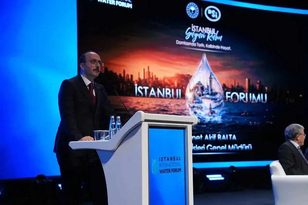 5. İstanbul Uluslararası Su Forumu Dev Zirveyle Başladı