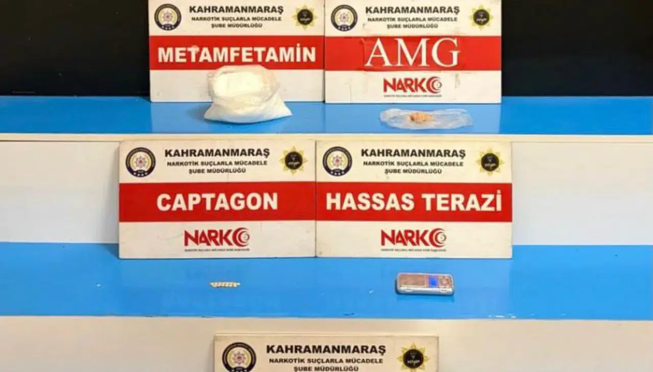 Kahramanmaraş’ta Uyuşturucu Operasyonu