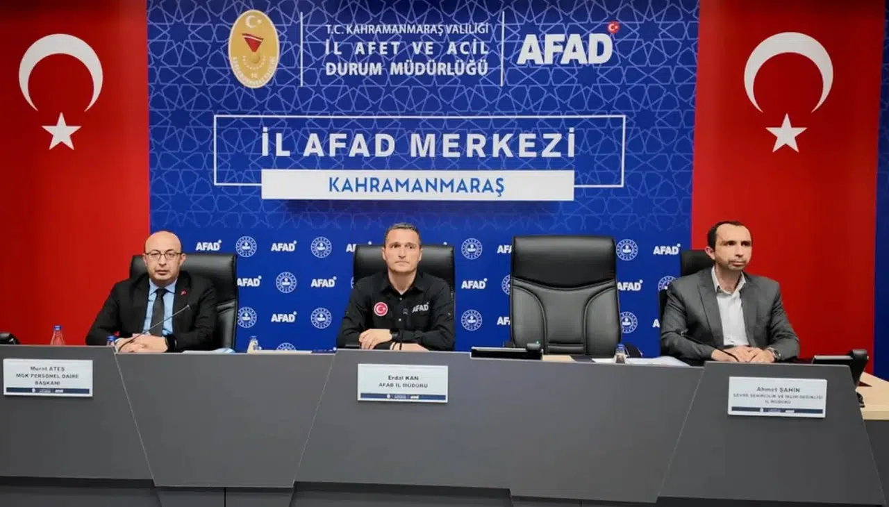MGK Heyeti Kahramanmaraş’ta Çalışmaları İnceledi