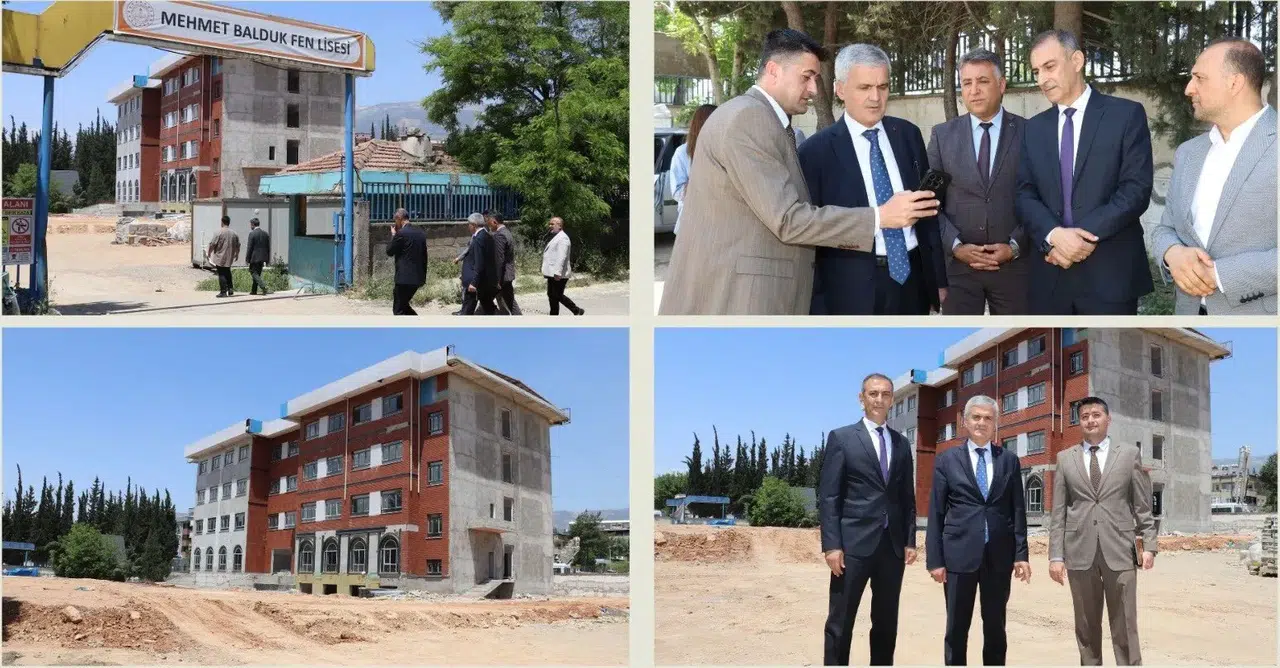 Turan Akpınar Mehmet Balduk Fen Lisesi’ni Ziyaret Etti