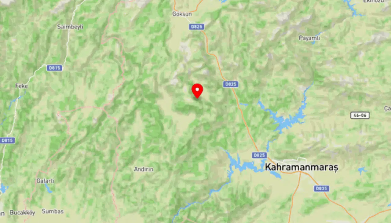Kahramanmaraş Kaynar’da 2.5’lik deprem