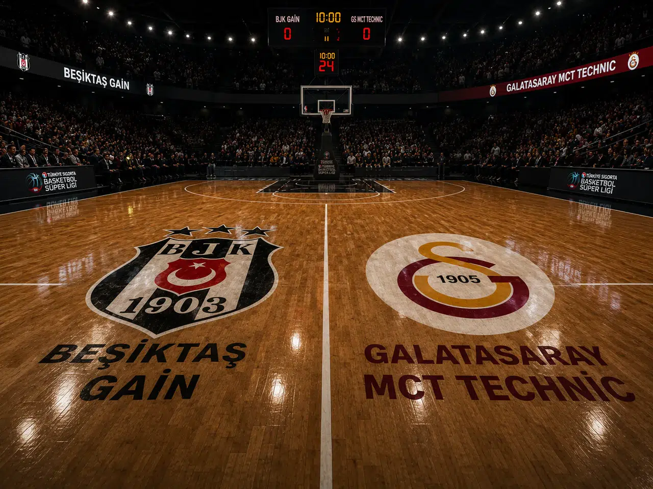 Beşiktaş GAİN - Galatasaray MCT Technic Maçına Doğru