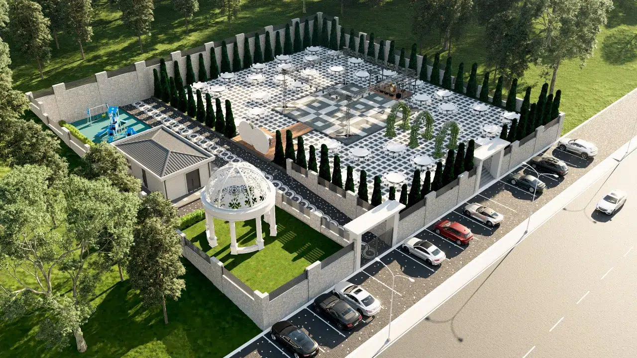Önsen Mahallesi'nde Modern Kır Düğün Salonu Projesi İhtişamla Hayata Geçiyor!