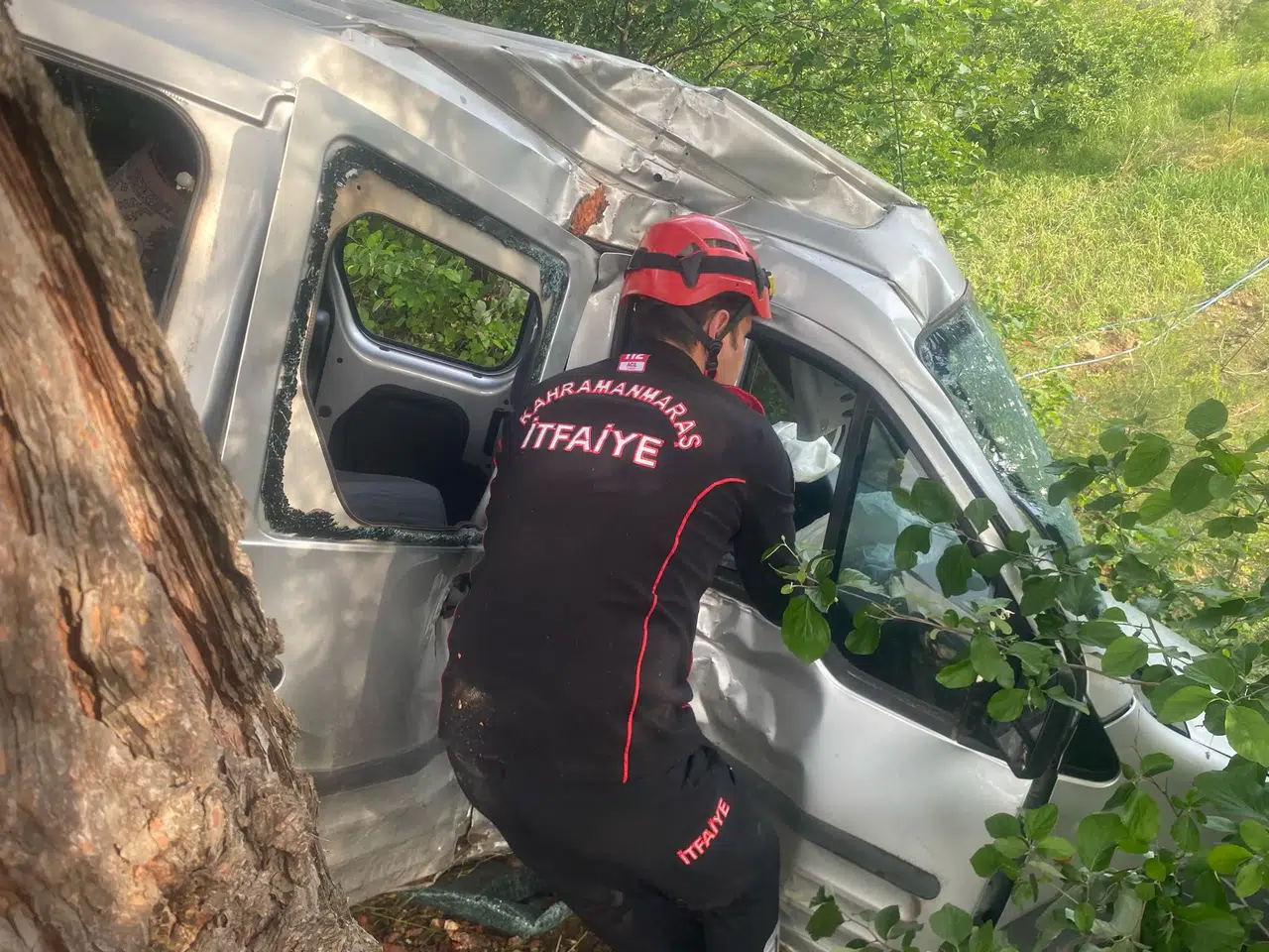 Kahramanmaraş Andırın Yolunda Kaza: 4 Yaralı