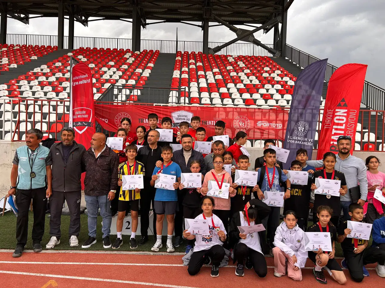 Kahramanmaraş’ta Duatlon Heyecanı: 44 Sporcu Yarıştı