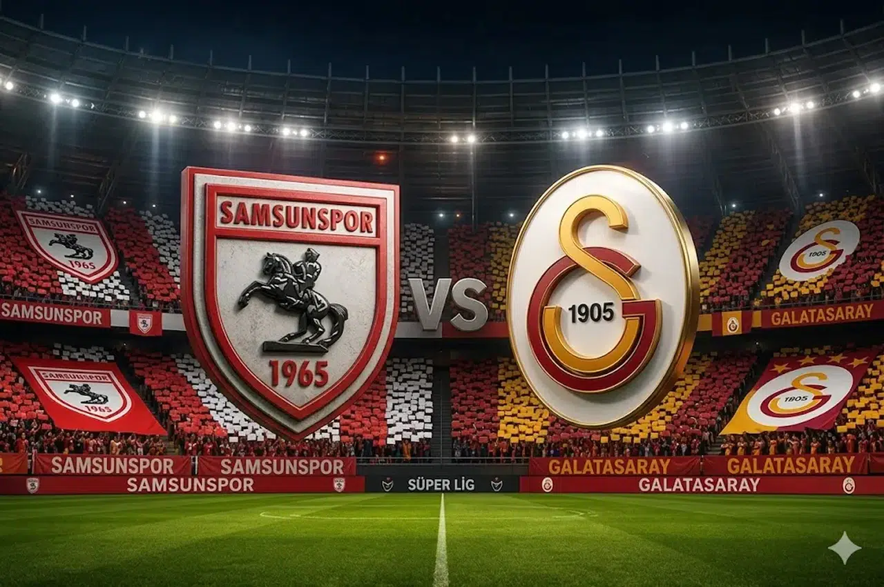 Galatasaray Samsunspor Maçı İlk 11 Kadroları Belli Oldu