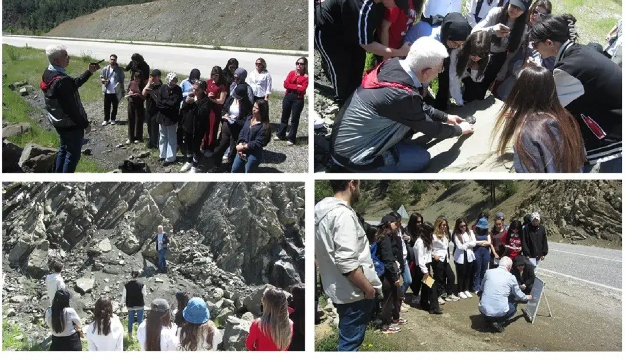 KSÜ Coğrafya Öğrencileri Arazi Çalışmasıyla Teorik Bilgilerini Pekiştirdi