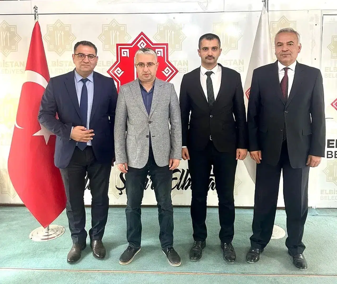 Elbistan Vergi Dairesi Müdürü Bora’dan Başkan Gürbüz’e Ziyaret