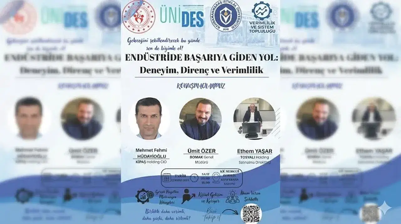 KİÜ’de Dev Söyleşi: Endüstride Başarıya Giden Yol