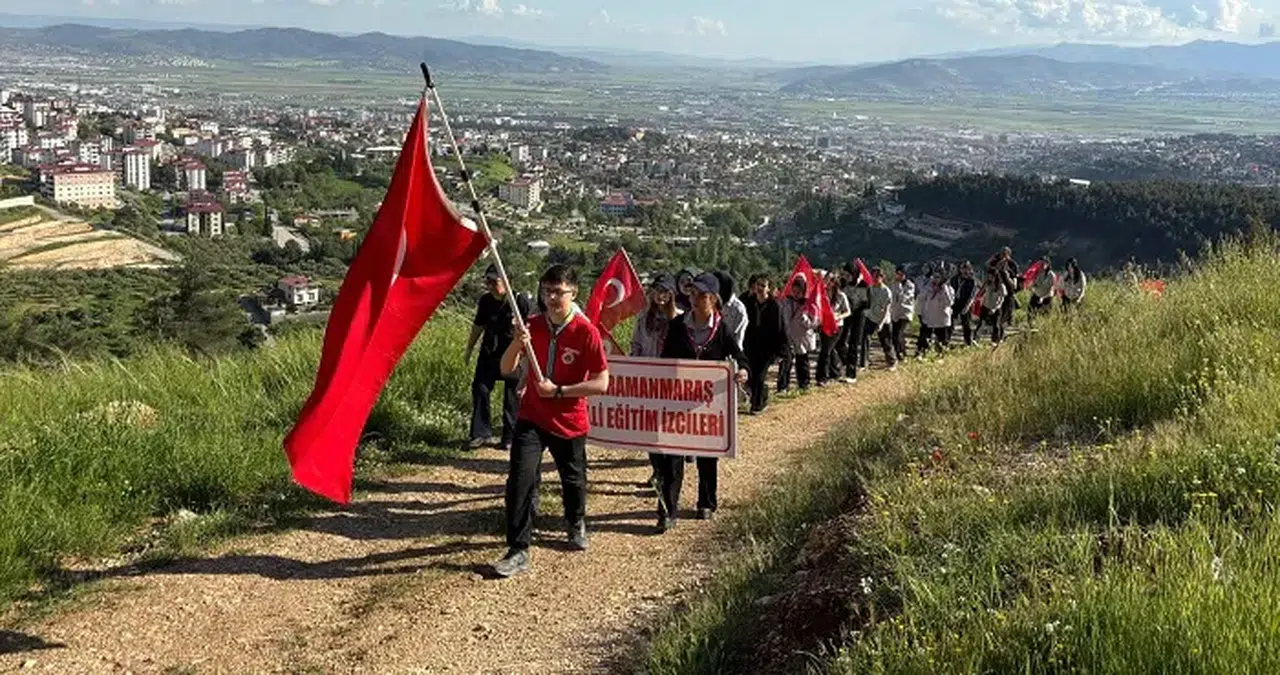 Kahramanmaraş’ta Genç İzciler Osman Dede’de Doğayla Buluştu