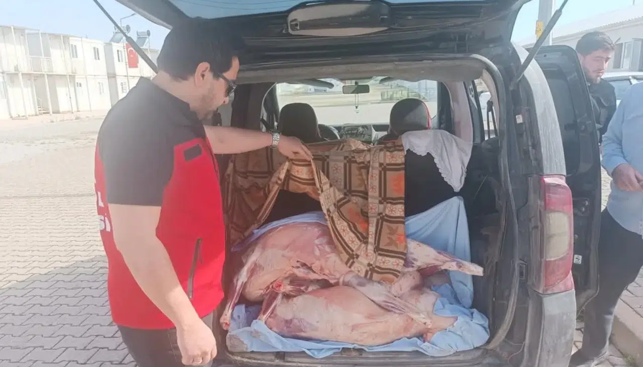 Kahramanmaraş’ta Kaçak Et Taşımasına Sıkı Denetim